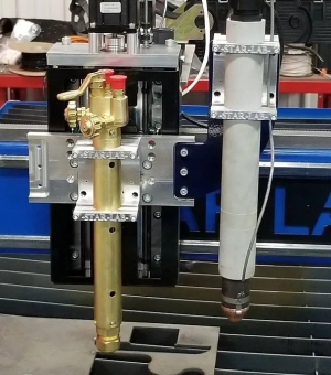 Oxy Fuel Torch Mount step